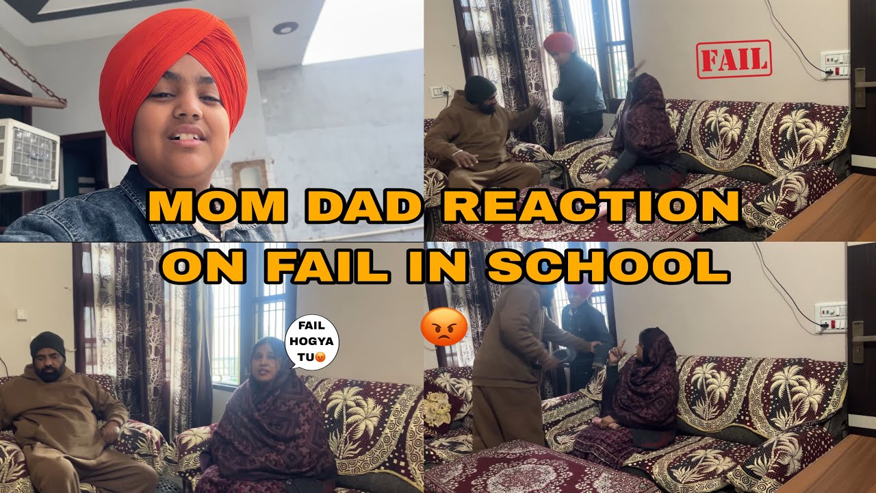 MOM DAD REACTION ON FAIL IN SCHOOL 😱BHOUT KUTAPA HOYA 😭-JASHAN JAGRAON 