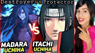 First Rection On Madara vs Itachi Uchiha😈 Power vs Principle | Uchiha Clan Reaction | Anime Reaction
