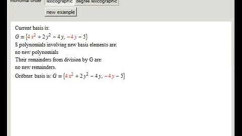 The Buchberger Grobner Basis Algorithm