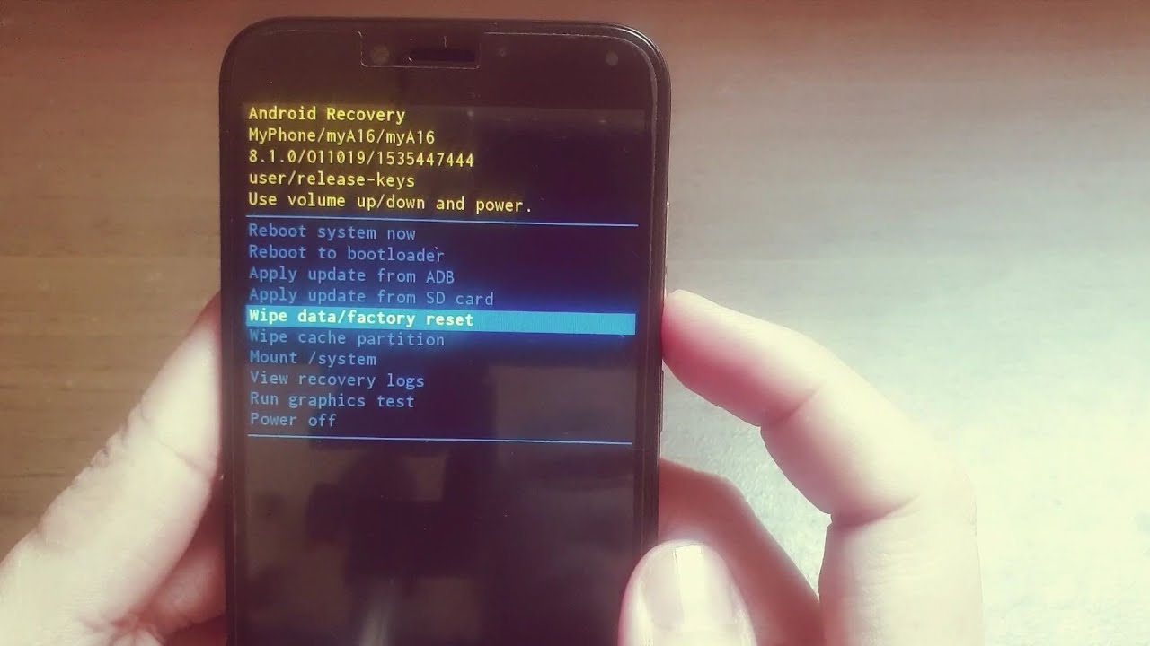 MyPhone myA26 myA26 Android Factory Reset / Hard Reset (How to