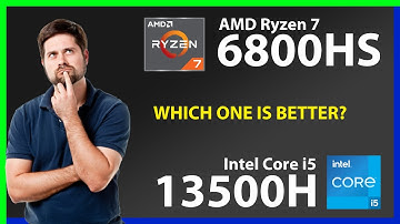 AMD Ryzen 7 6800HS vs INTEL Core i5 13500H Technical Comparison