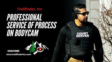 Colorado Professional Service of Process on Bodycam