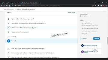 Test Your Metadata Deployment Trailhead Quiz Answers #27 #22_02_2023