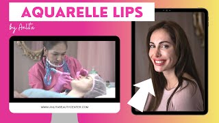 Aquarelle Lips Lip Tattoo By Anlita - Semi Permanent Make Up