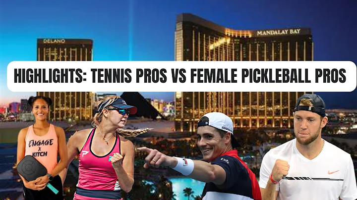 Pro Tennis (John Isner/Jack Sock) vs Pro Pickleball (Anna Leigh Waters/ Jessie Irvine) Who wins?