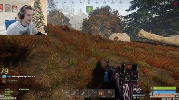 xQc leaves his weapons behind | Rust OTV & Friends