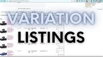 How to Understand Variation Listings | Amazon Seller