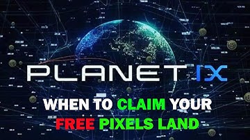 Crowd1 Planet IX   When To Claim Your Free Pixels Land