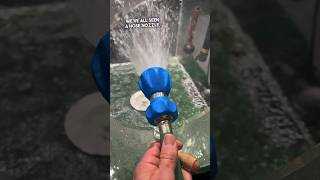 Fireman Style Hose Nozzle! #gardening #tradeshow #shorts