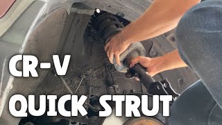 2012 to 2016 Honda CR V Quick Strut Shocks Install How To