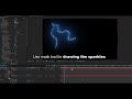 Quick Tutorial: Cool lightning strike [With After Effects and Saber plugin]