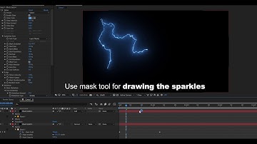 Quick Tutorial: Cool lightning strike [With After Effects and Saber plugin]