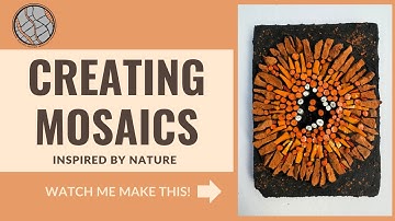 Mosaic Art inspired by Nature, Created by Rachel Davies Mosaics