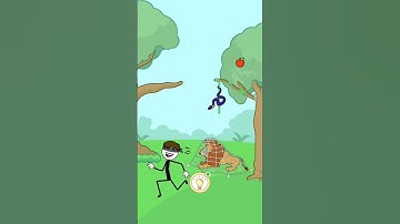 Stickman Thief - Funny Stickman Brain Puzzle Game All Levels Android Gameplay Walkthrough #shorts