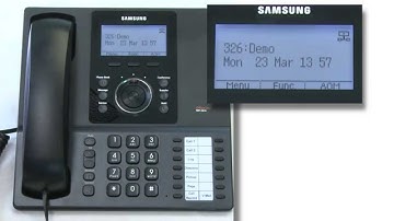 How To Use Voicemail Memos on a Samsung OfficeServ Telephone System