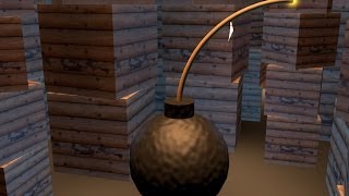 Cinema 4d Exploding Bomb