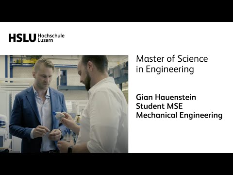 Gian Hauenstein, Student MSE Mechanical Engineering