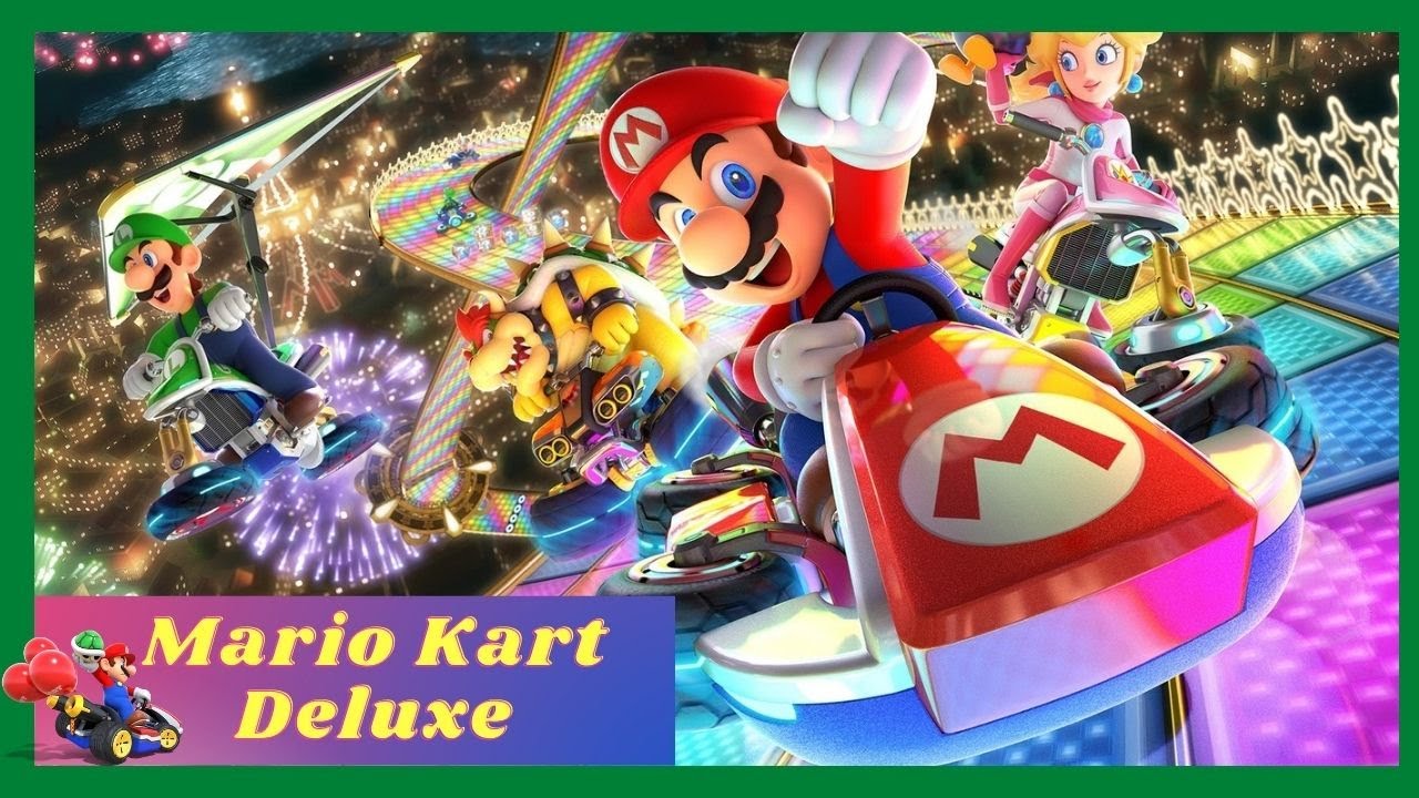 Mario kart pista champiñon