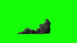 Green Screen Explosion Cloud Nr 4