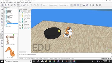 V-REP Simulation of Kuka Youbot
