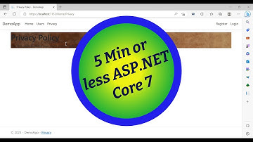 5 Min Tutorial (ASP.NET Core 7) CSS style sheet for Razor page