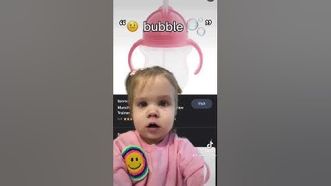 Things According to My 1 Year Old