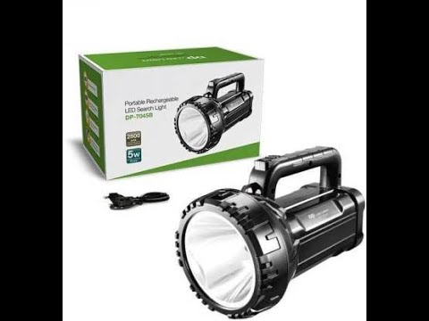 DPM 7045B Jumbo Led Laser 5 Watts Rechargeable LED Torch