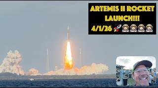 Seeing the Artemis II Rocket Launch!!! 4:1:26