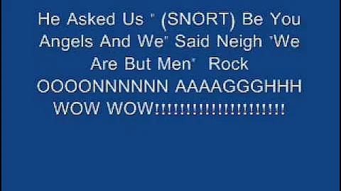 Tenacious D - Tribute (LYRICS)