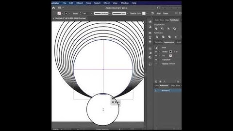 Circle illusion 3D effect | Create this amazing 3D effect in adobe illustrator 2021 #shorts
