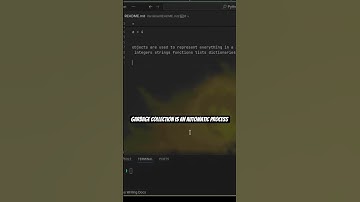 Garbage collection is an automatic process #education #programming #python #new #code #coding