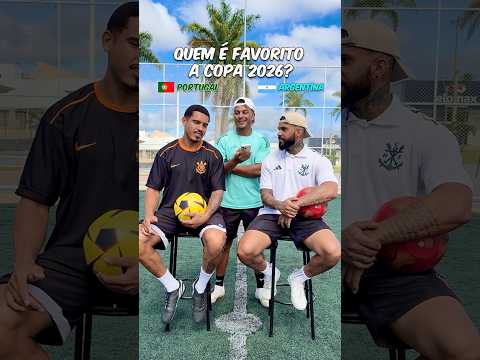 Qual Seleção é Favorita a Copa do mundo 2026? #futebol