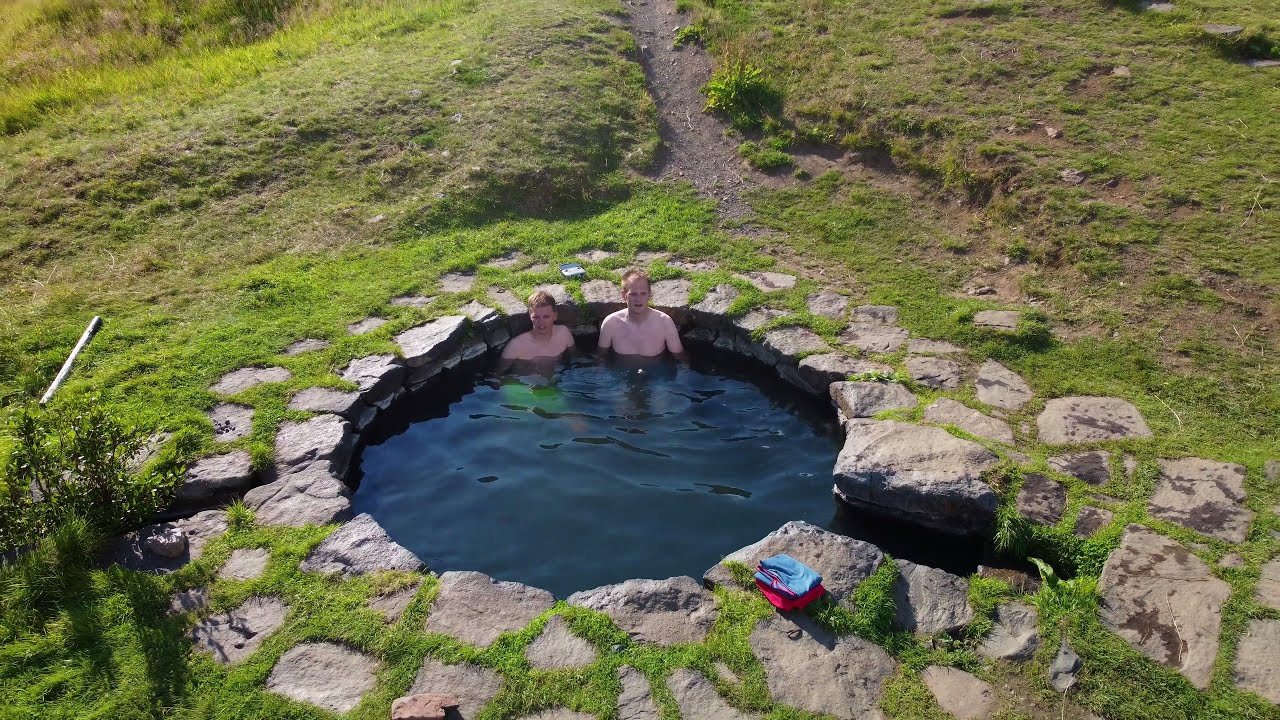 Guðrúnarlaug Hot Pot — Natural hot pot near Dalabyggð — video poster