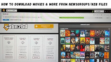 How To Download From Newsgroups/NZB Files
