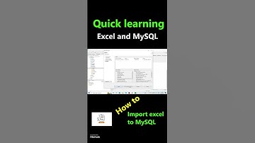 Import Excel Data Into MySQL