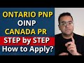 Canada pr  step by step oinp employer job offer international student stream  latest ircc updates
