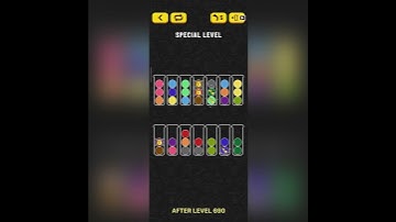 Ball Sort Special Level - Locked Ball (after Level 690)