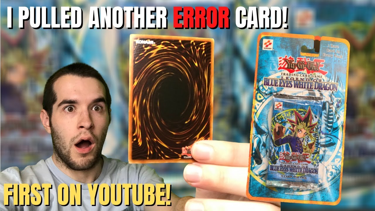 I PULLED AN *ERROR* HOLO From This LEGEND OF BLUE-EYES Yugioh Cards  Opening! GOLD LETTER GAIA PULL!