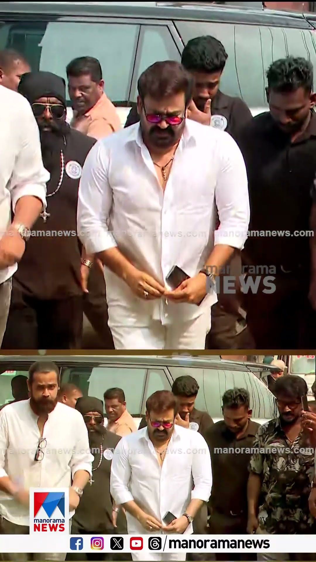 അമ്മ മീറ്റിംഗില്‍ പങ്കെടുക്കാന്‍ നടന്‍ മോഹന്‍ലാല്‍ എത്തിയപ്പോള്‍ #mohanlal #amma #ammameeting