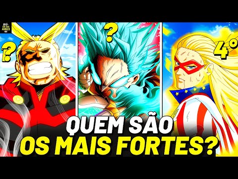 DEFINITIVE TOP 10 STRONGEST CHARACTERS IN MY HERO ACADEMIA BOKU NO HERO ACADEMIA