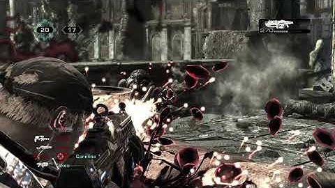 Gears of War PC MOD 15 vs 15 Bot Match