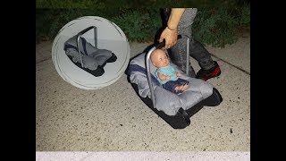 How to make a Doll Baby Car Seat with Foam Board, Cardboard, Fabric and Quilt. Enjoy! Subscribe for 5 New Videos Every Week!!!! 