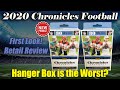 First Look! 2020 Chronicles Football Hanger Boxes - Retail Review