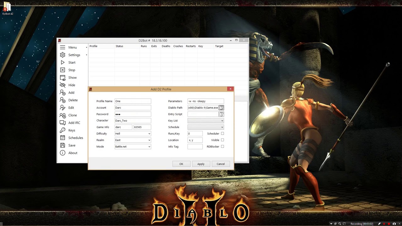 Diablo 2 Working Bot 2019