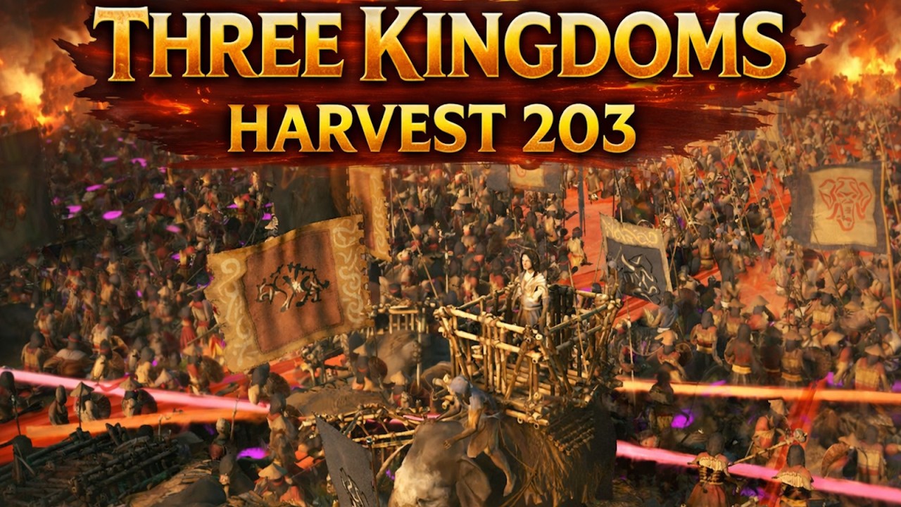 Three Kingdoms Lady Zhurong Campaign Siege of Jiaozhi, Linchen Harvest 203