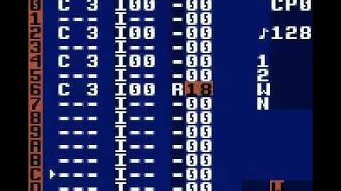 LSDJ - Command "R": Note Repeat