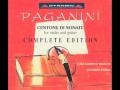 Paganini  centone di sonata complete edition 13