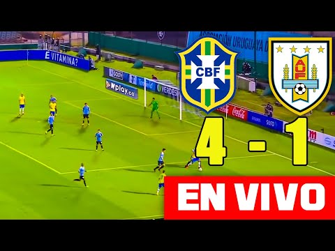 EN VIVO BRASIL vs URUGUAY(4-1) | ELIMINATORIAS QATAR 2022