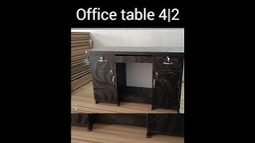 Office table 4|2 furniture 🔥#table #furnituredesign #interiordesign