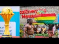 African cup of Nation 2023 trophy 🏆 Lands in Ghana 🇬🇭
